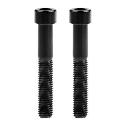 Vista 10 de Titanium M7 - Tornillos de paso de 0.04 in (negro, M7 x 1.575 in) Allen Tornillo de cabeza hexagonal 40 1.693 in disponible