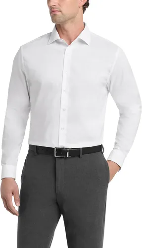 Vista 11 de UNLISTED - Camisa de vestir grande y alta para hombre Negro