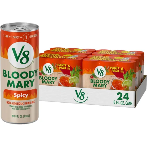 Vista 13 de V8 Bloody Mary Mix, lata de 8 fl oz (paquete de 6)