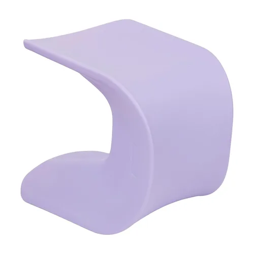 Vista 13 de ECR4Kids Wave Seat, 18in - 19.6in Altura del asiento, Taburete de percha, Cian