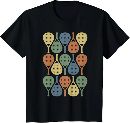 Vista 46 de Vintage Retro Padel Camiseta de Padel Sports Lover