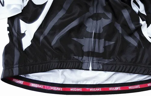 Vista 7 de WOSAWE Camiseta de ciclismo transpirable de manga corta para hombre