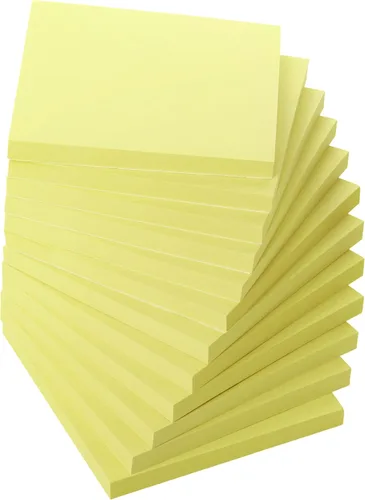 Vista 11 de Mr. Pen - Notas adhesivas, 3"x3", 12 blocs, 600 hojas, negras, notas Negro
