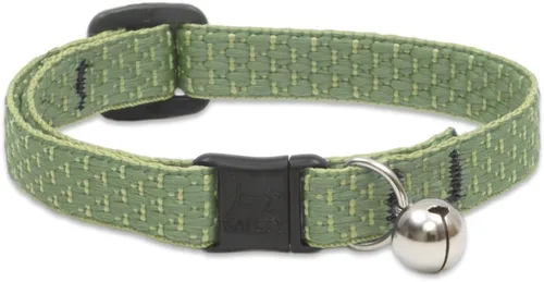 Vista 4 de LupinePet Collar de seguridad Eco de 1/2" Berry Cat con campana, 8-12