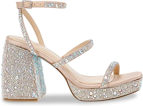 Vista 5 de Betsey Johnson Sandalias de tacón Denni para mujer