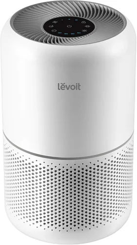 Vista 5 de LEVOIT Humidificadores, blanco y purificador de aire para alergias en el hogar, pelo de mascotas en el dormitorio, filtro HEPA H13, sistema