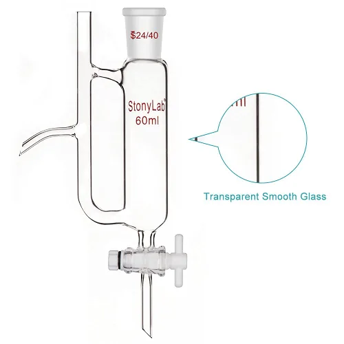 Vista 3 de stonylab Separador receptor de aceite de agua con suministro de laboratorio 24/40, 2.0 fl oz