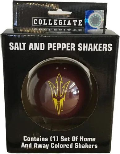 Vista 5 de Boelter Brands NCAA unisex NCAA Sculpted Home and Away Salt & Pepper Shakers Verde