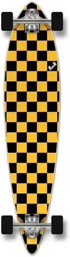 Vista 15 de Yocaher patineta, longboard de pintail pintado punked Negro