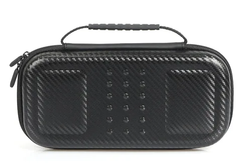 Vista 2 de Tienda Basics Carrying Case for Nintendo Switch and Accessories - 10 x 2 x 5 Inches, Black