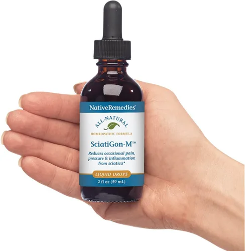 Vista 4 de Native Remedies SciatiGon Medicine - 2 onzas líquidas