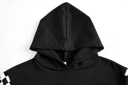 Vista 4 de Meikulo Conjunto de 2 piezas para niñas, sudaderas con capucha y pantalones deportivos de manga larga