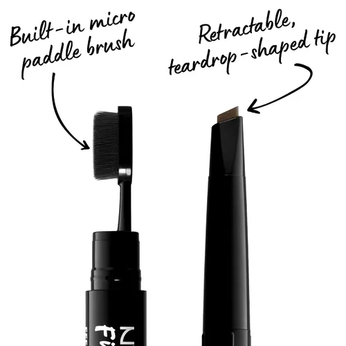 Vista 3 de NYX PROFESSIONAL MAKEUP Fill & Fluff lápiz para cejas