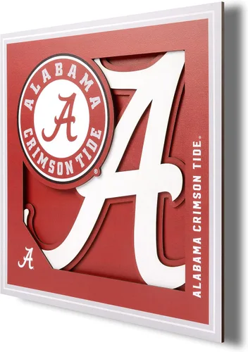 Vista 40 de YouTheFan NCAA Texas A&M Aggies - Arte de pared de la serie de logotipos 3D - 12x12 pulgadas