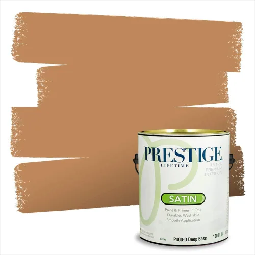 Vista 215 de Pintura 2 en 1, para primera mano y para exterior, de Prestige Paints, E100-N-1120BM