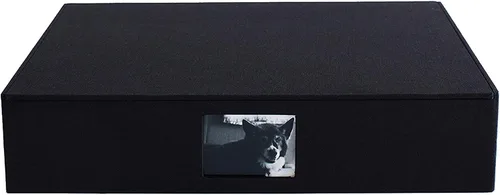 Vista 9 de Kolo Havana Archival - Caja de almacenamiento de fotos, tamaño mediano, color negro