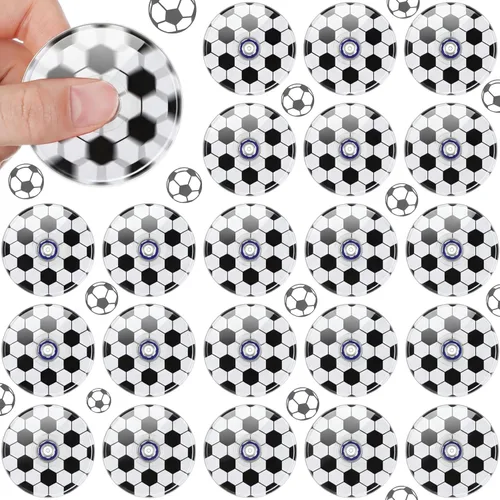 Vista 20 de Sotiff 24 piezas de tortuga verde Fidget Spinners a granel, mini juguetes