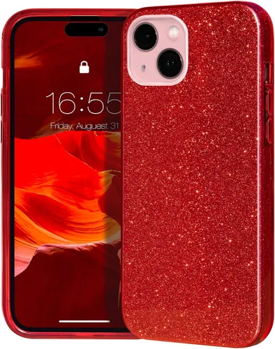 Vista 58 de MATEPROX - Funda compatible con iPhone Air de 6.5' [2025], carcasa protectora de 3 capas con purpurina brillante y tendencia, anti-arañazos y a