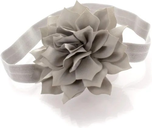 Vista 6 de Diademas de flores de pétalos para bebés y niñas, par elástico para niños pequeños