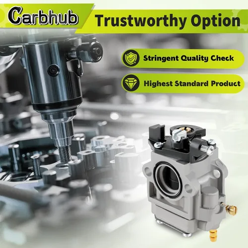 Vista 3 de Carbhub Carburador para Echo PB-770 PB-770H PB-770T Soplador de Mochila Reemplaza Walbro WYK-406 WYK-406-1 WYK-345-1 Echo A021001870 A021003940