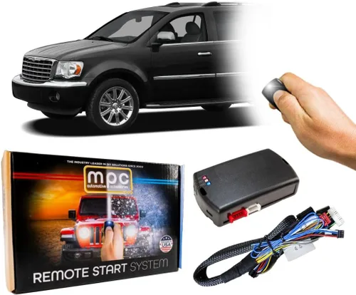 Vista 6 de MPC Kit completo de arranque remoto de 1 botón compatible con Chrysler Aspen 2007-2009 - Firmware T-Harness precargado