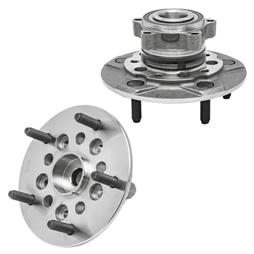 Vista 43 de Detroit Axle - Par de cojinetes de rueda delantera/trasera para Ford Edge 11-14, 09-19 Flex, 13-19 Police Interceptor Sedan, 14-18 Police Sedan