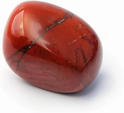 Vista 32 de Piedras de cristal de amatista pulidas - 1 pieza de 1.2" Piedra de preocupación para ansiedad, piedra de palma de bolsillo super grande, piedras