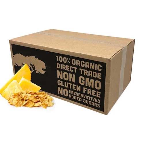 Vista 29 de Mavuno Harvest Paquete variado de frutas secas orgánicas, mango seco, papaya, piña, plátano, yaca y mezcla tropical, saludable, vegano, sin azúcar