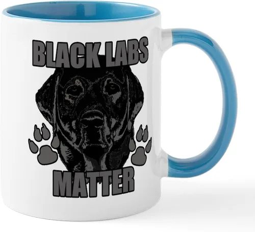 Vista 13 de CafePress Black Lab Mug Taza de café de cerámica de 11 oz (11.0 fl oz)