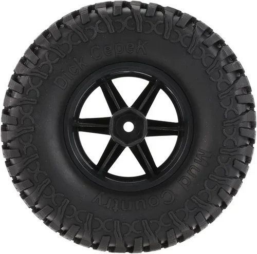 Vista 7 de Goolsky 4 piezas AUSTAR ax-3020 C 1.9 pulgadas Escala 1/10 neumáticos con llanta de rueda para 1/10 D90 SCX10 CC01 RC Rock Crawler, Rojo