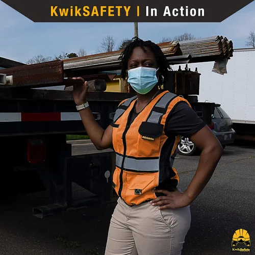 Vista 8 de KwikSafety RoadBOSS Econ & Premium Safety Vest for Women Class 2 ANSI OSHA