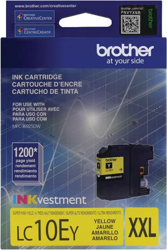 Vista 6 de Brother Impresora LC10EBK Cartucho de tinta negro de alto rendimiento