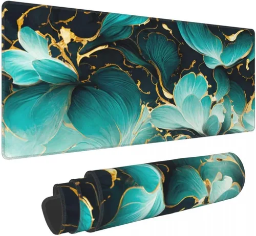 Vista 10 de Alfombrilla de escritorio, tapete de escritorio de 31.5" × 11.8", alfombrilla grande para mouse de juegos, alfombrilla duradera extendida para mouse