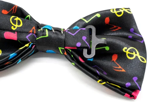 Vista 44 de Pajaritas preatadas hechas a mano para hombre con diseño elegante M126