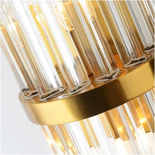 Vista 4 de Lamp for Wall, Wall lamp Wall Lamps Modern Sconce Wall Indoor Fixture Stairway LED Crystal Living Room Lamp Bedroom Industrial Retro Gold Lampara