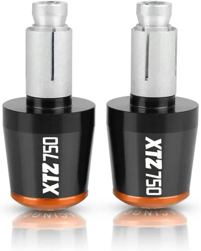 Vista 7 de Extremos de manillar de motocicleta para XTZ 750 XTZ750 Super TENERE 1989-1996 22MM manillar Grips Cap Anti vibración Silder Plugs (Color : 1)