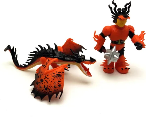 Vista 4 de Toysvill Vikings & Dragon Collection - Juego de figuras de acción (8 unidades)