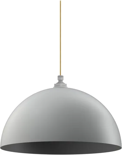 Vista 9 de Steel Lighting Co. Melrose - Lámpara colgante Montaje en techo Cúpula redonda de 18 pulgadas Estilo moderno contemporáneo de granja fabricado