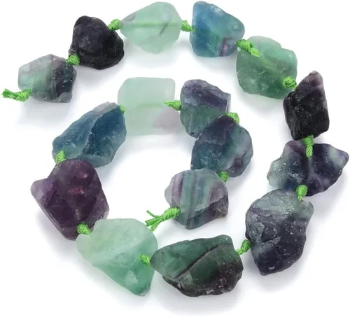Vista 11 de Adabele Cuentas de piedras preciosas perforadas grandes de cuarzo de ágata de encaje azul pulido natural de 15 pulgadas