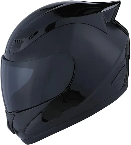 Vista 5 de Casco integral para bicicleta / moto 1Storm con diseño de esqueleto mecánico