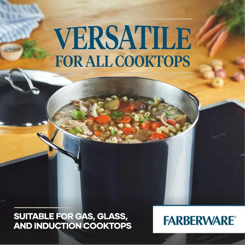 Vista 90 de Farberware Olla clásica de vapor hecha en acero inoxidable, 3 qt.