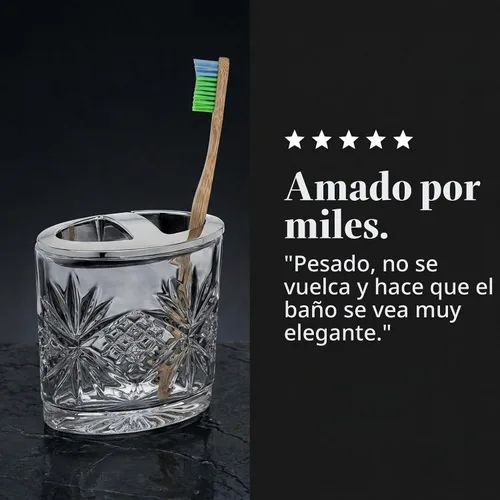 Vista 7 de Godinger Dublin - Soporte para cepillo de dientes