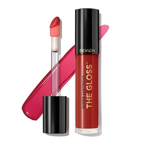 Vista 15 de Revlon - Brillo de labios, Super Lustrous The Gloss, no es pegajoso, acabado de alto brillo 200 Crystal Clear