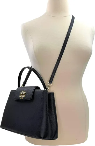 Vista 3 de Tory Burch Bolso pequeño Britten, Negro