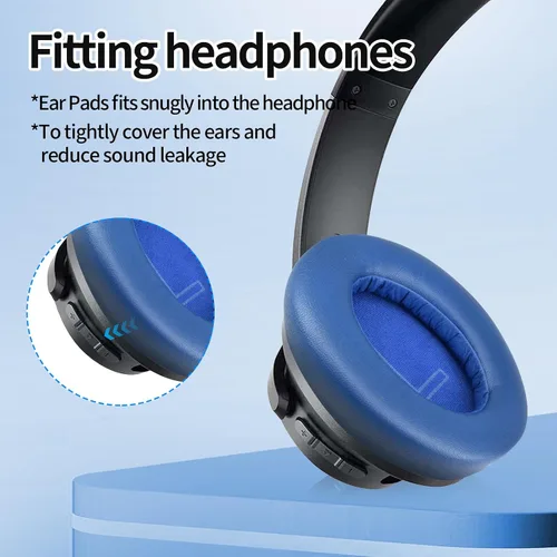 Vista 6 de Anker Life Q20 / Q20 BT - Almohadillas de repuesto para auriculares (azul)