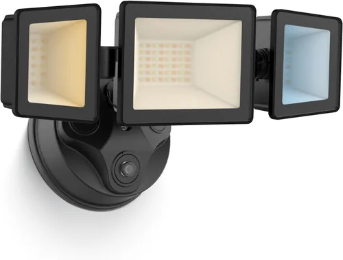 Vista 10 de ALUSSO Luces para exteriores con sensor de movimiento cableadas (no solares), luces de inundación de 40 W 4500 lm para exteriores 120 V, 3 modos