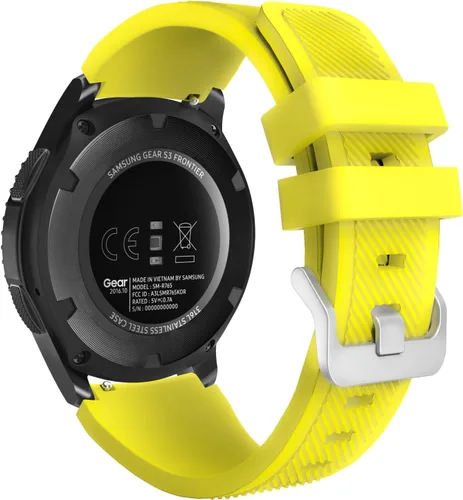 Vista 11 de Correa de reloj deportivo, marca MoKo, de silicona, para Samsung Gear S3, Negro