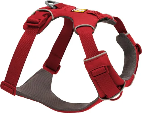 Vista 16 de Ruffwear, Front Range - Arnés reflectante para perro, suave y acolchado, de uso diario, con doble clip para correa, ajustable, ligero, para caminar