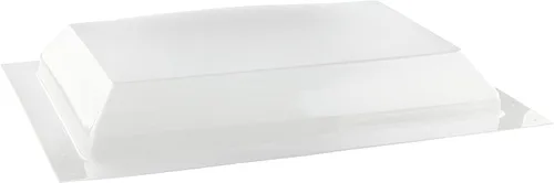 Vista 7 de RecPro Cúpula exterior para tragaluz RV Claraboya exterior universal de 14 x 22 pulgadas (transparente)