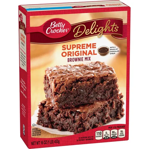 Vista 18 de Mezcla para Brownies Betty Crocker Delights Supreme con Trozos de Chocolate, 18 oz.